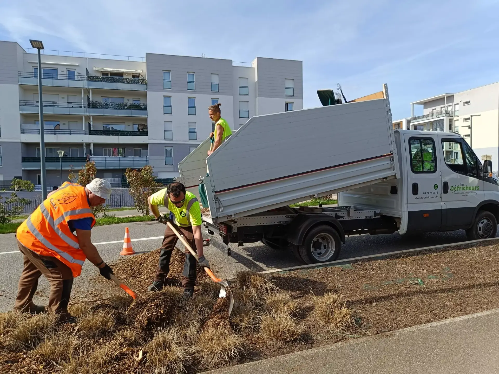 Mise en place copeaux